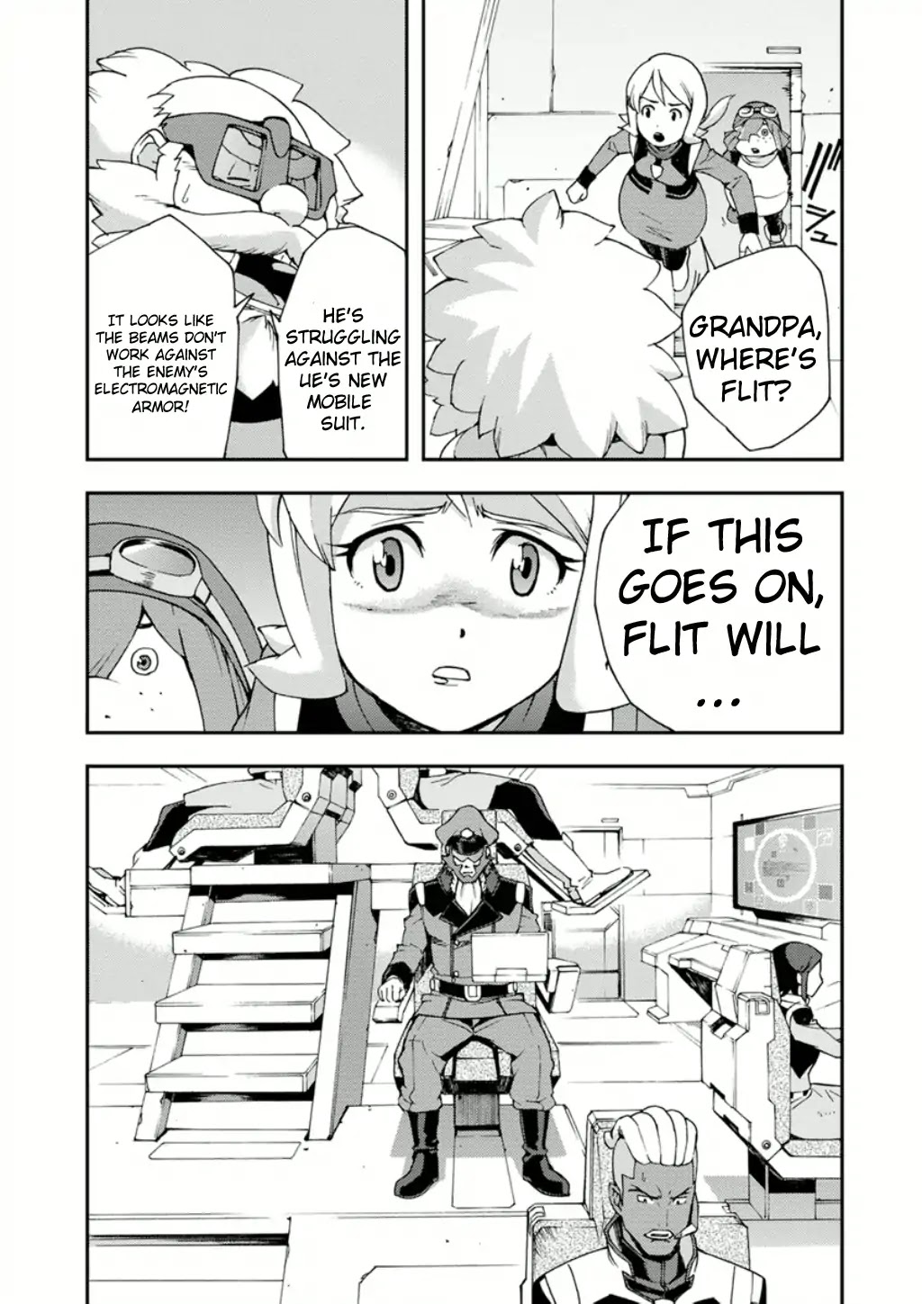 Mobile Suit Gundam AGE: First Evolution Chapter 5 page 37 - Chapter 5: White Wolf