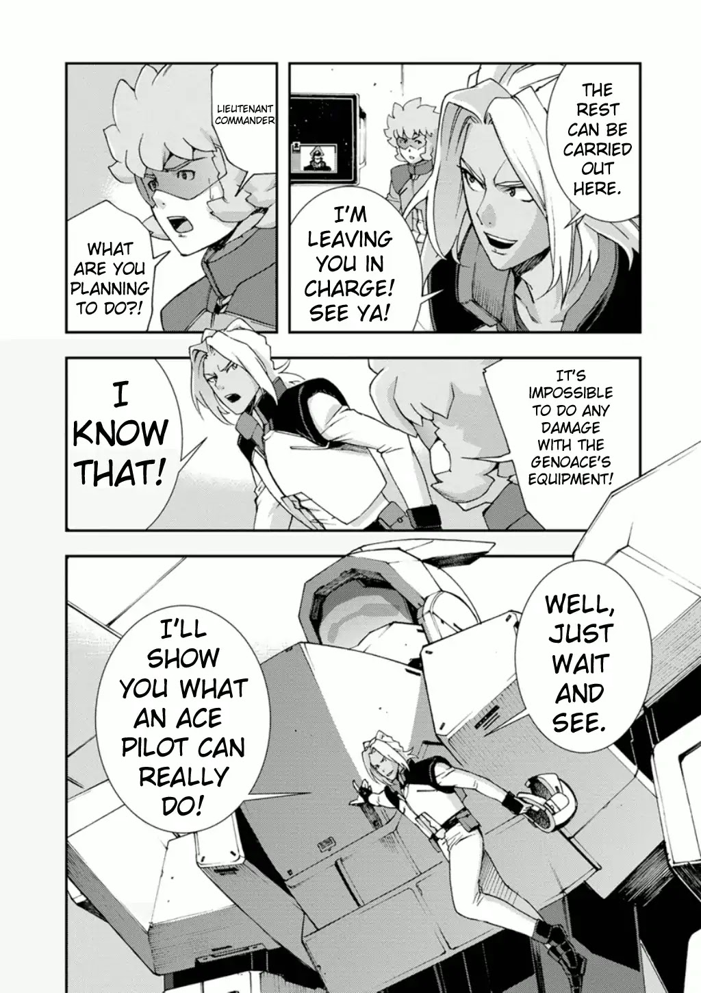 Mobile Suit Gundam AGE: First Evolution Chapter 5 page 39 - Chapter 5: White Wolf