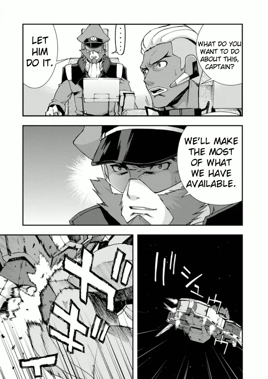Mobile Suit Gundam AGE: First Evolution Chapter 5 page 40 - Chapter 5: White Wolf