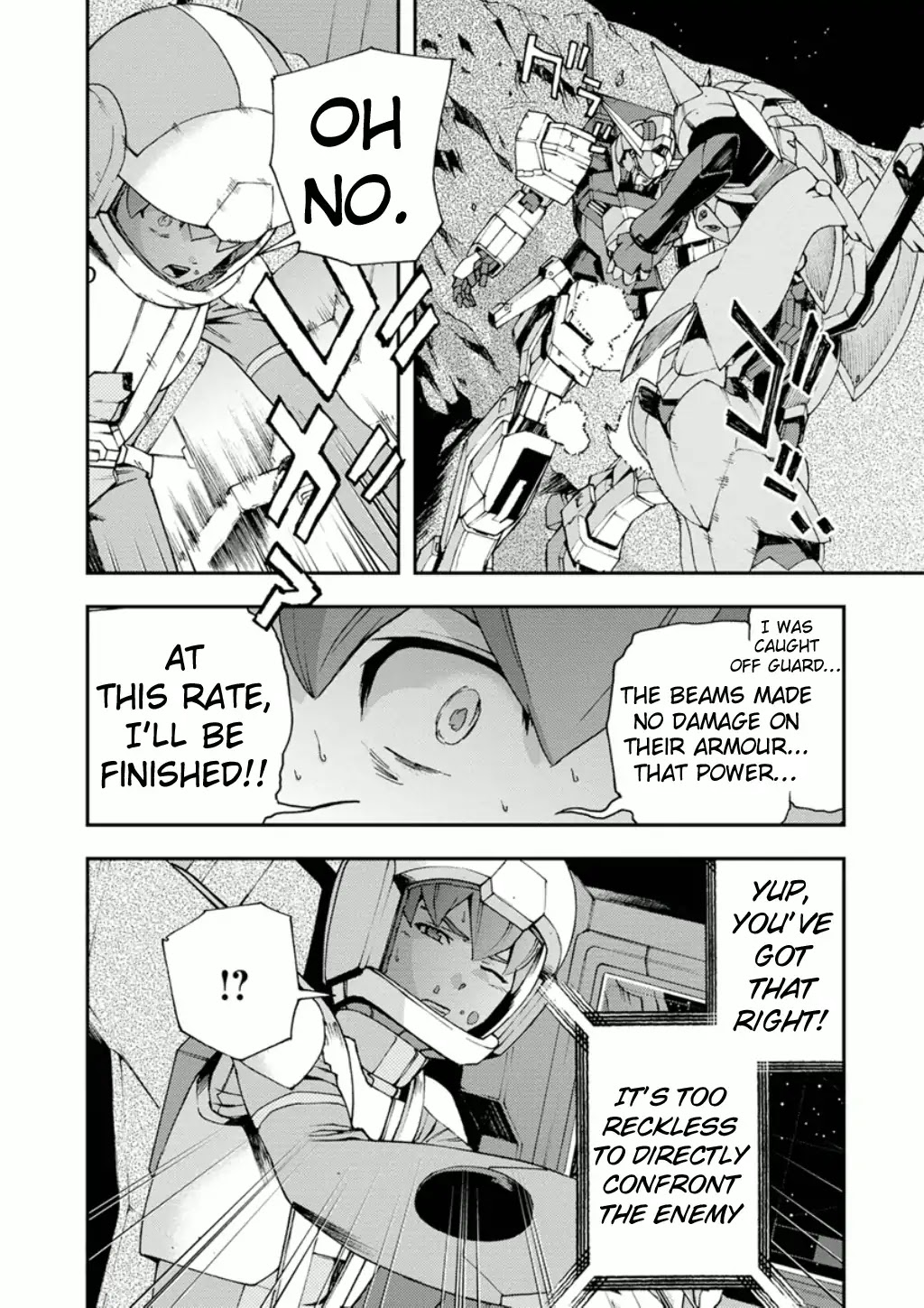 Mobile Suit Gundam AGE: First Evolution Chapter 5 page 41 - Chapter 5: White Wolf