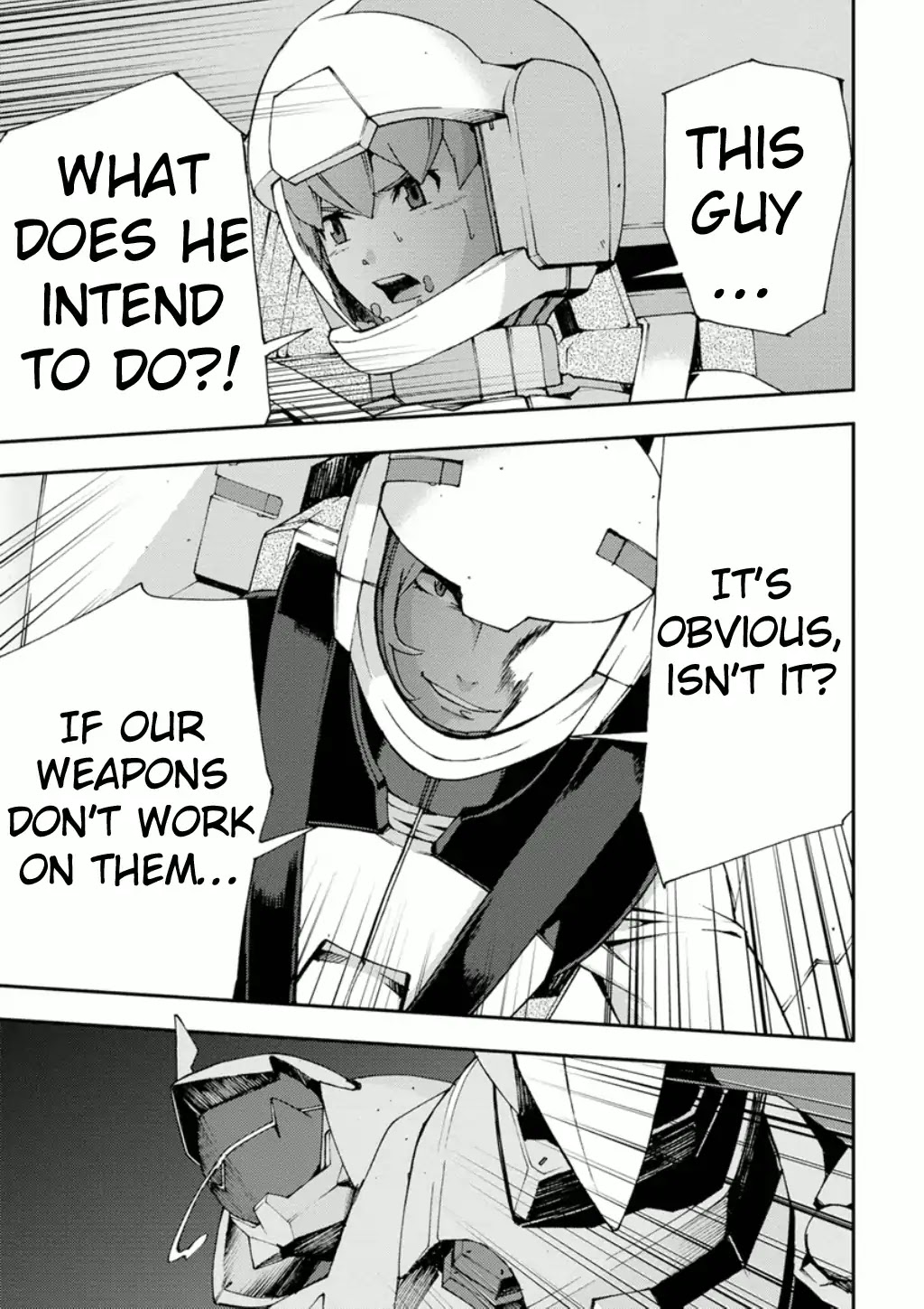 Mobile Suit Gundam AGE: First Evolution Chapter 5 page 44 - Chapter 5: White Wolf