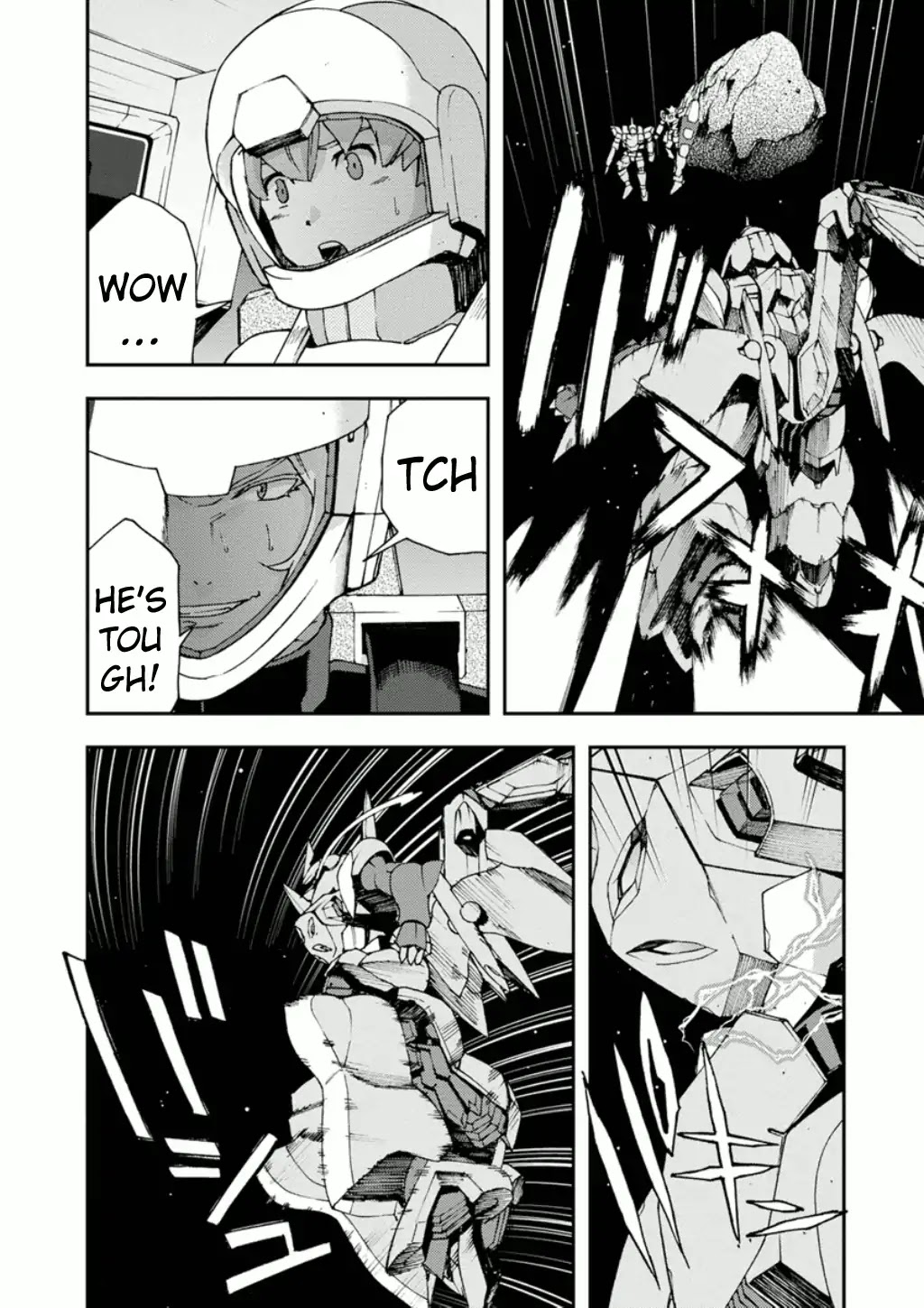 Mobile Suit Gundam AGE: First Evolution Chapter 5 page 47 - Chapter 5: White Wolf