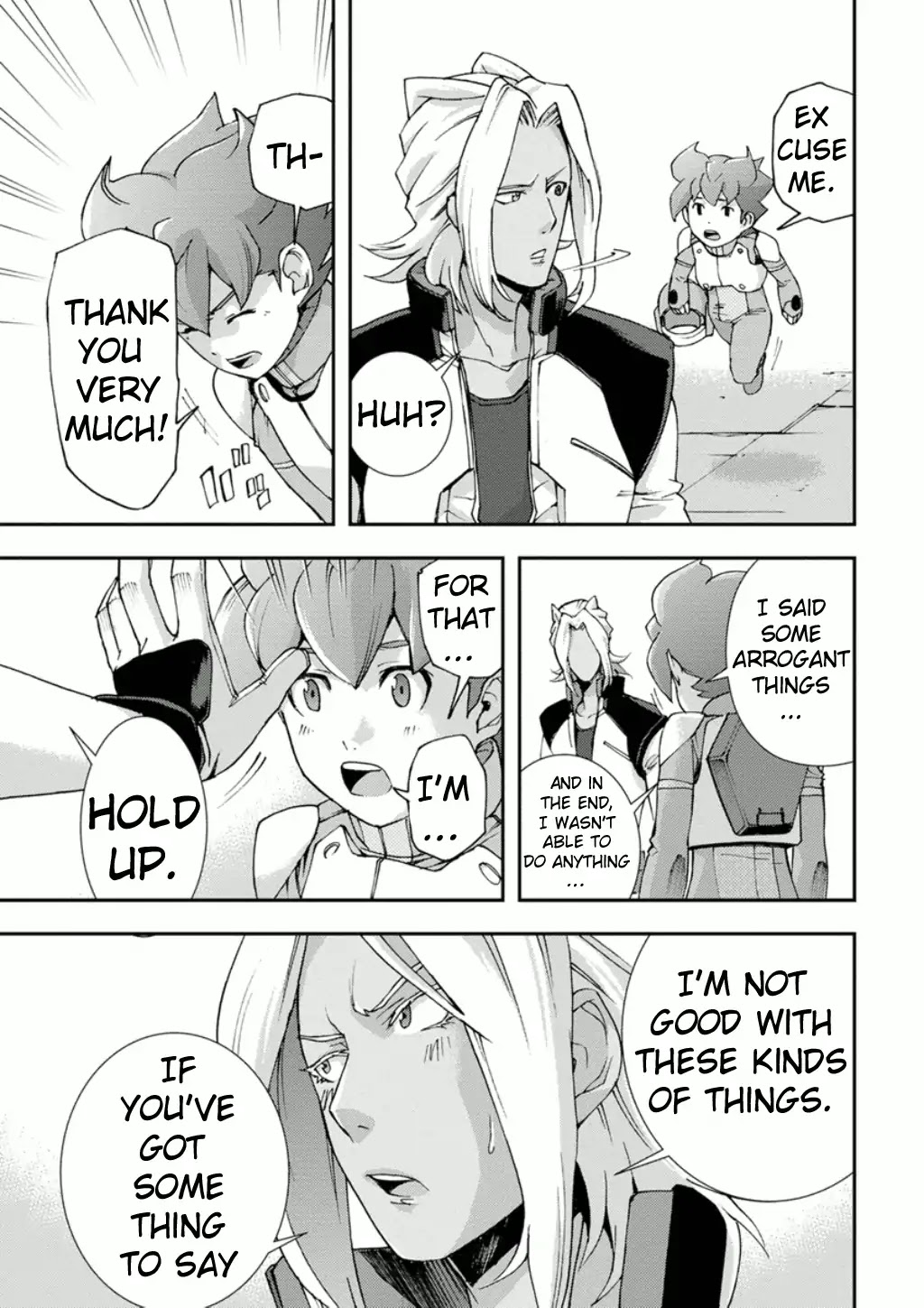 Mobile Suit Gundam AGE: First Evolution Chapter 5 page 50 - Chapter 5: White Wolf