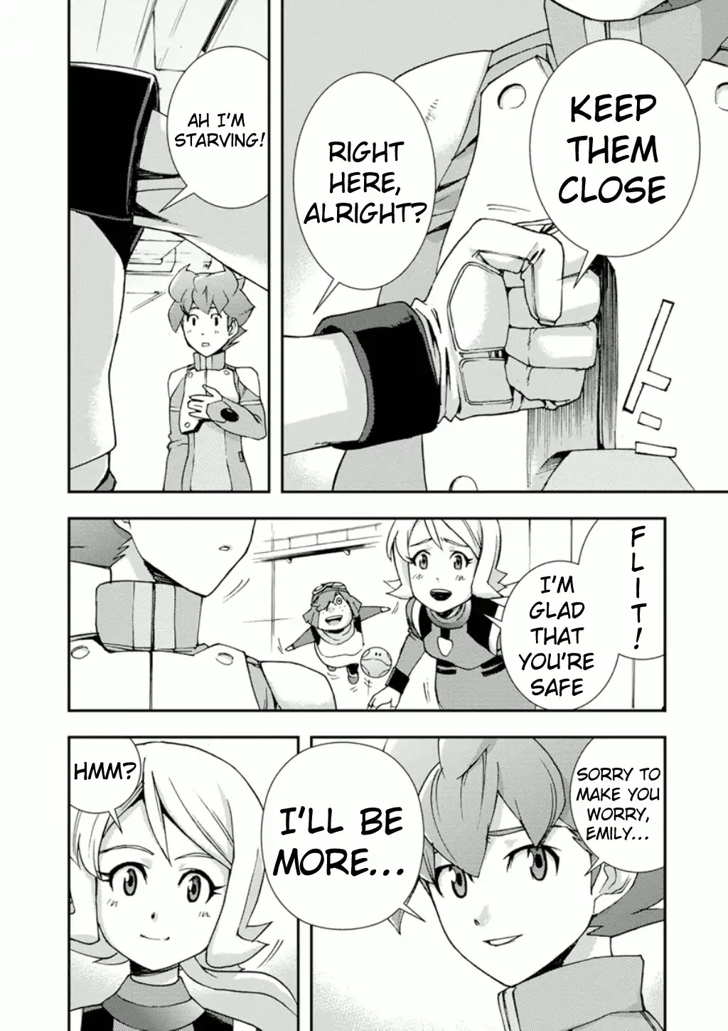 Mobile Suit Gundam AGE: First Evolution Chapter 5 page 51 - Chapter 5: White Wolf