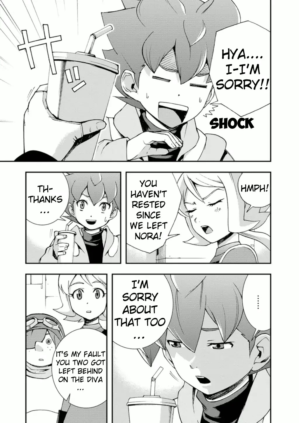 Mobile Suit Gundam AGE: First Evolution Chapter 5 page 8 - Chapter 5: White Wolf