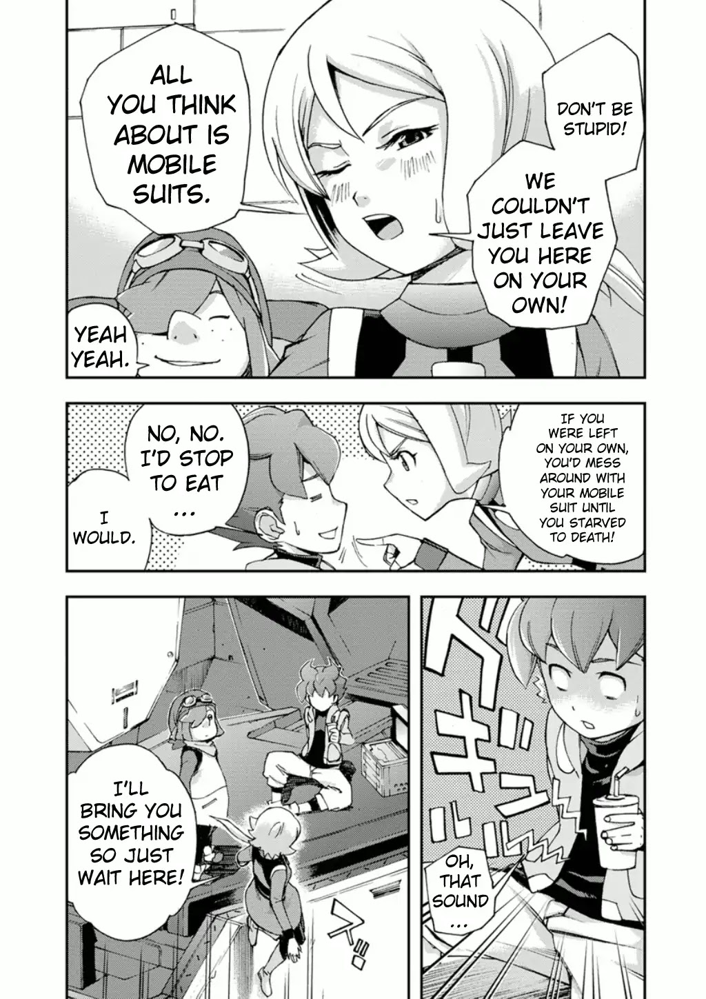 Mobile Suit Gundam AGE: First Evolution Chapter 5 page 9 - Chapter 5: White Wolf