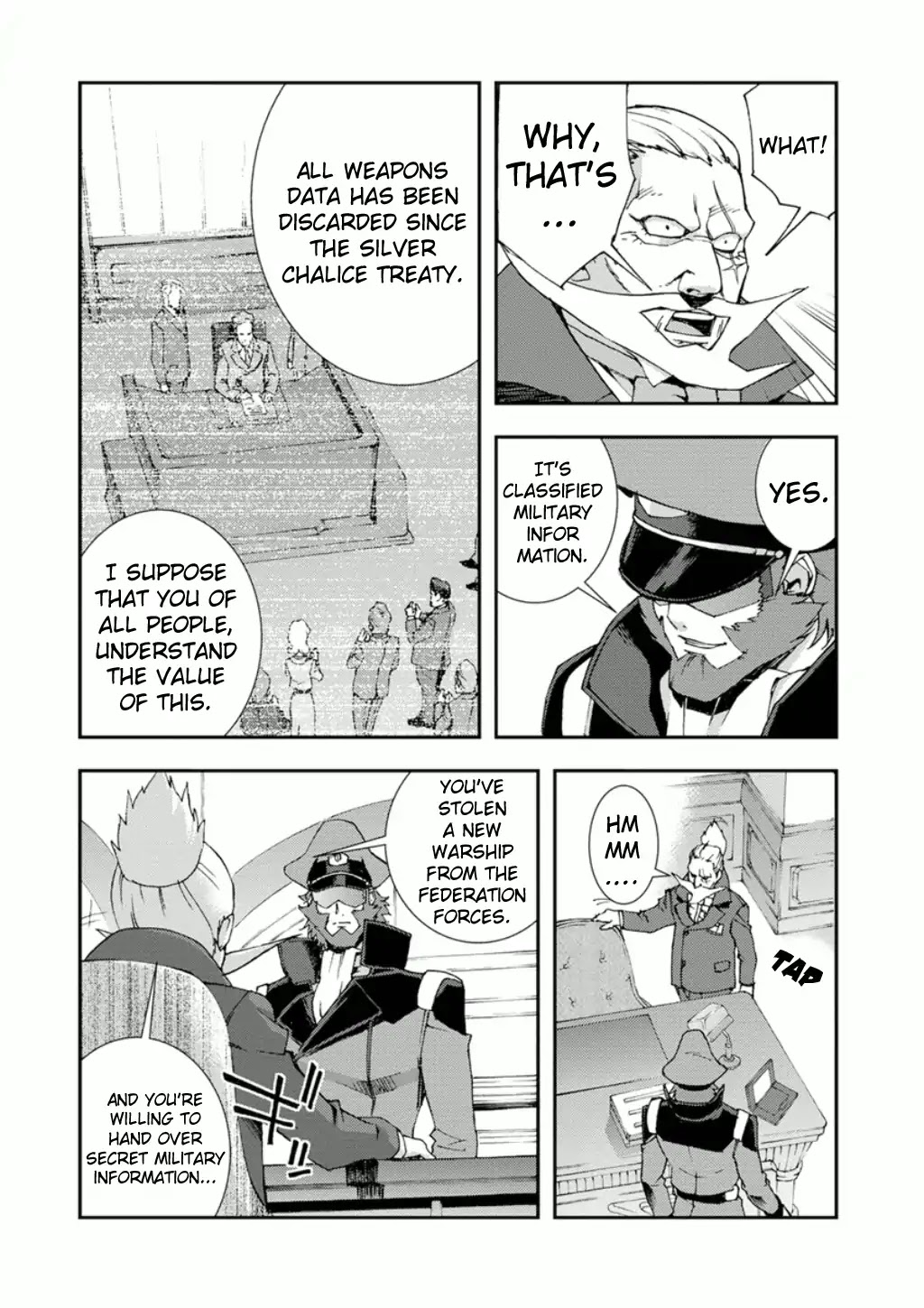 Mobile Suit Gundam AGE: First Evolution Chapter 6 page 18 - Chapter 6: The Light and Shadow of Fardain