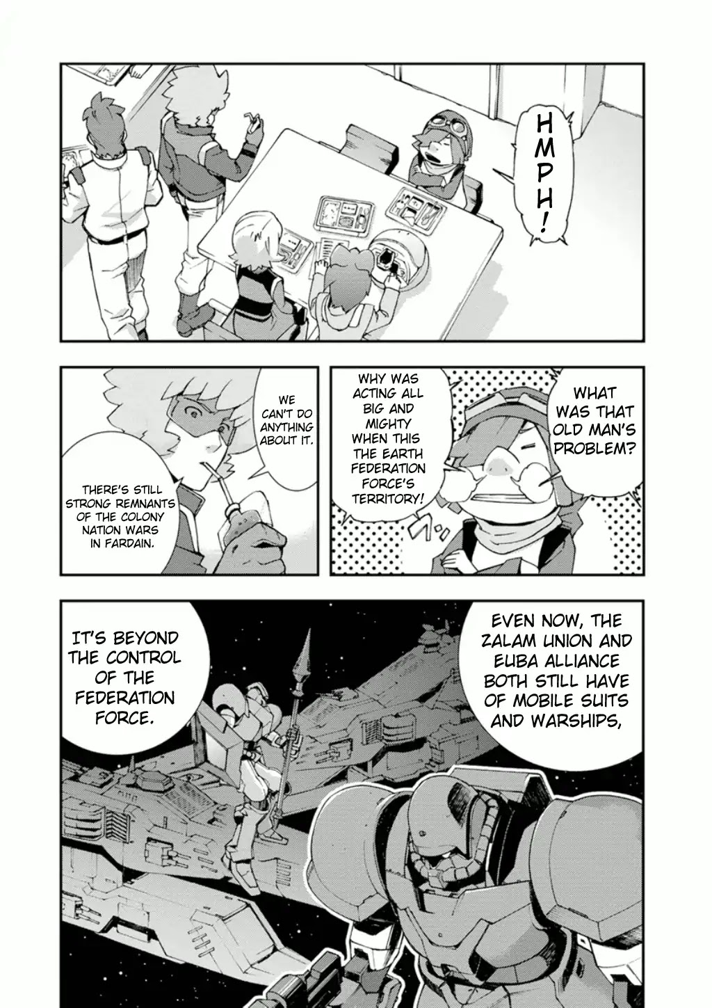 Mobile Suit Gundam AGE: First Evolution Chapter 6 page 22 - Chapter 6: The Light and Shadow of Fardain