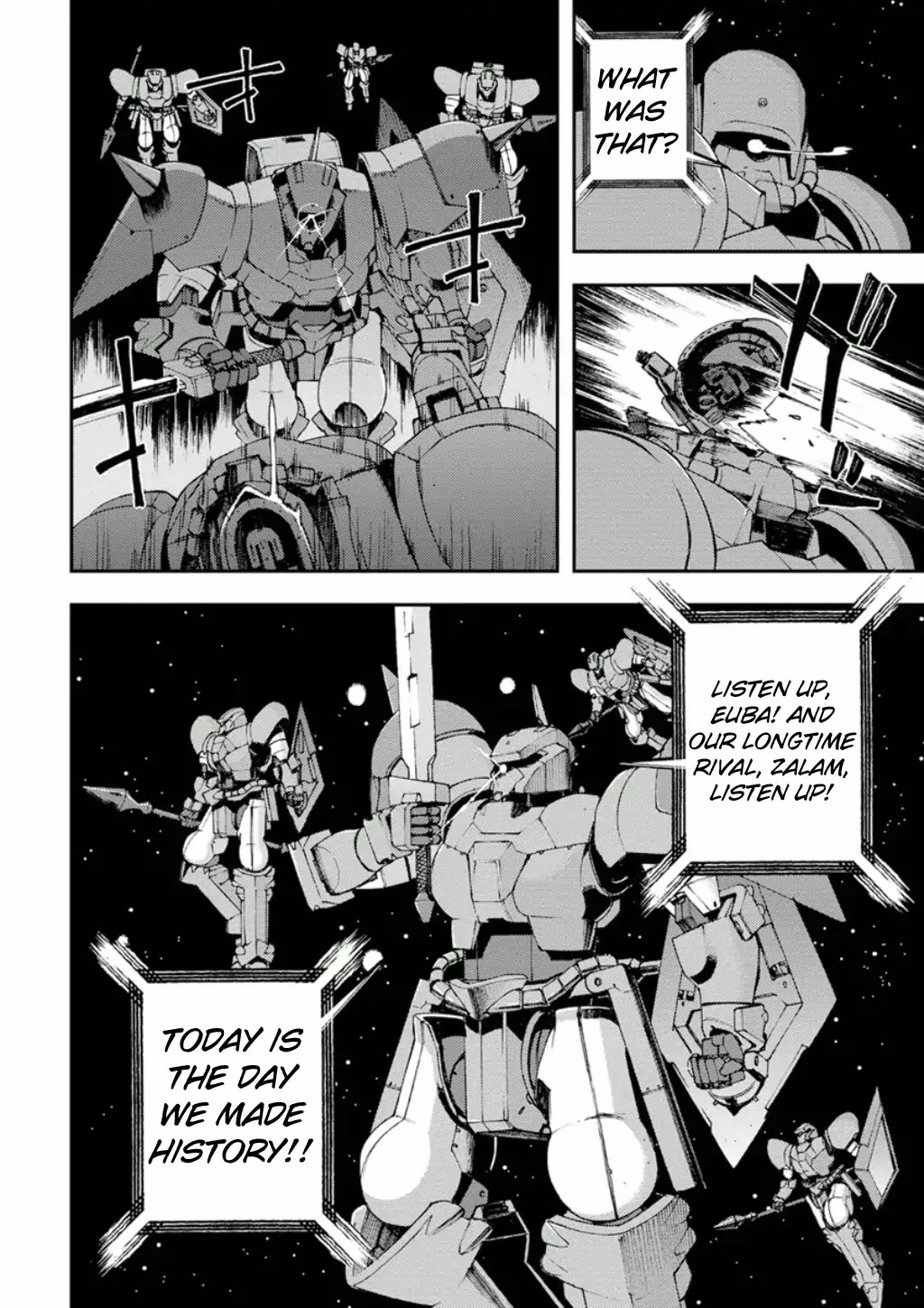 Mobile Suit Gundam AGE: First Evolution Chapter 6 page 27 - Chapter 6: The Light and Shadow of Fardain