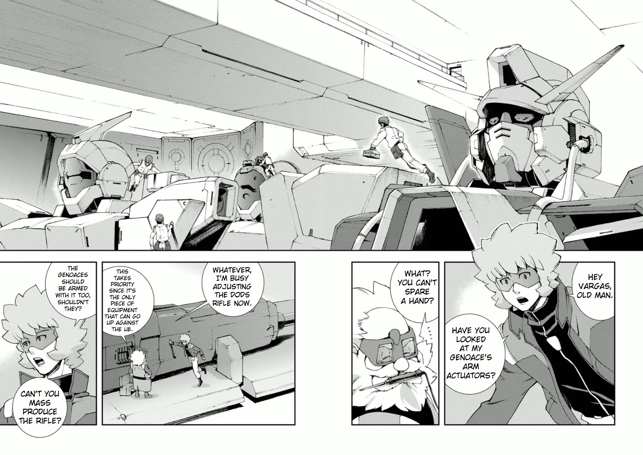 Mobile Suit Gundam AGE: First Evolution Chapter 6 page 3 - Chapter 6: The Light and Shadow of Fardain