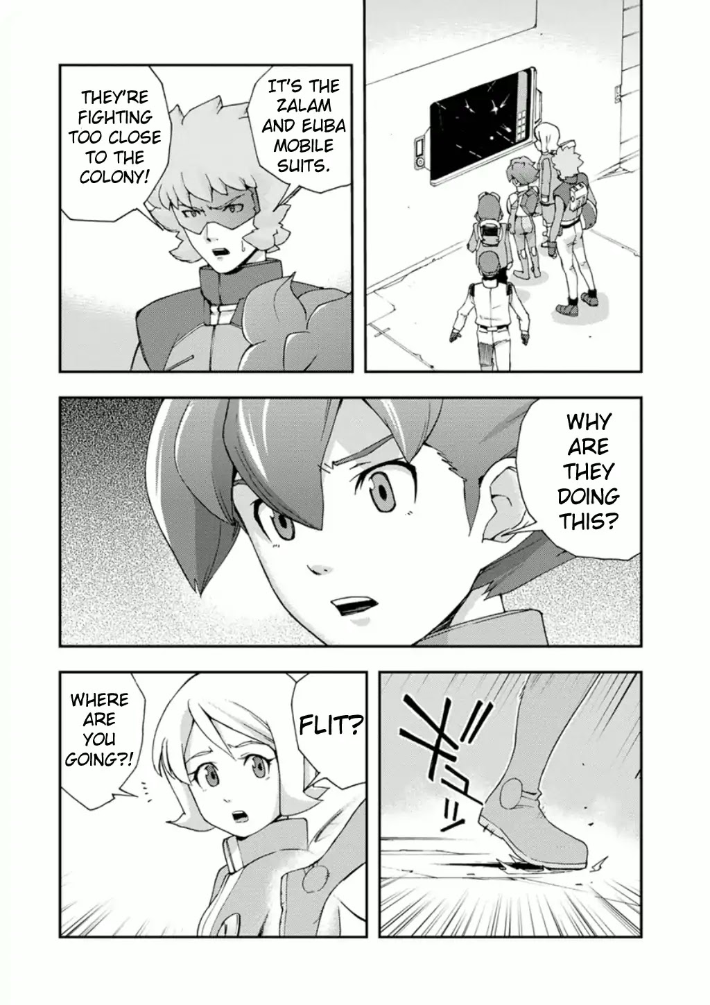 Mobile Suit Gundam AGE: First Evolution Chapter 6 page 30 - Chapter 6: The Light and Shadow of Fardain