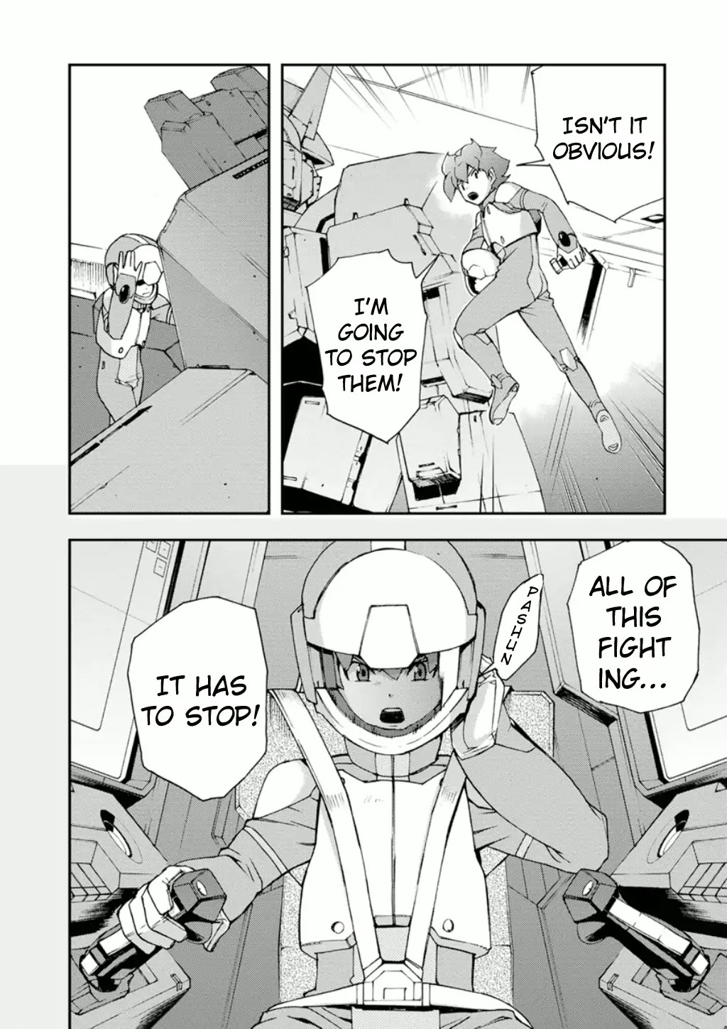 Mobile Suit Gundam AGE: First Evolution Chapter 6 page 31 - Chapter 6: The Light and Shadow of Fardain