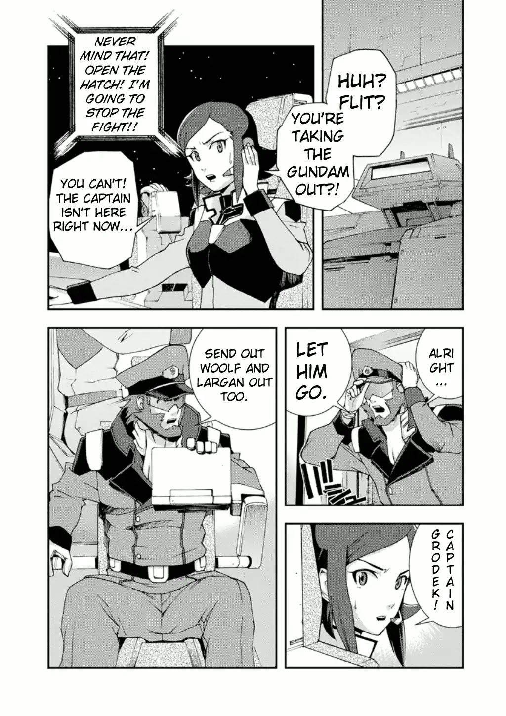 Mobile Suit Gundam AGE: First Evolution Chapter 6 page 33 - Chapter 6: The Light and Shadow of Fardain