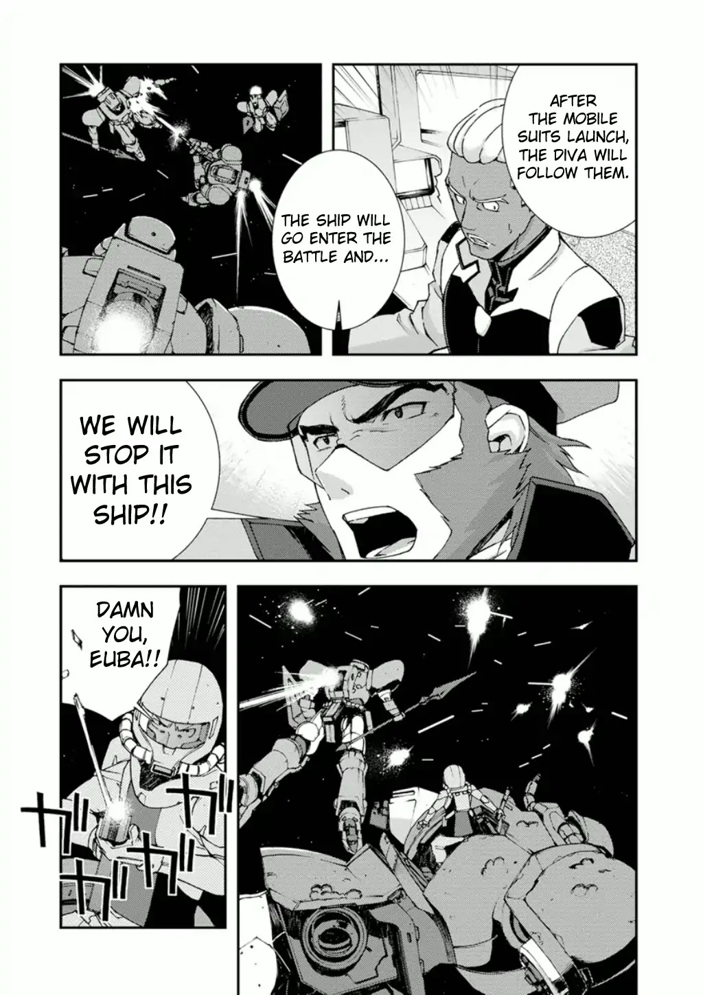 Mobile Suit Gundam AGE: First Evolution Chapter 6 page 34 - Chapter 6: The Light and Shadow of Fardain