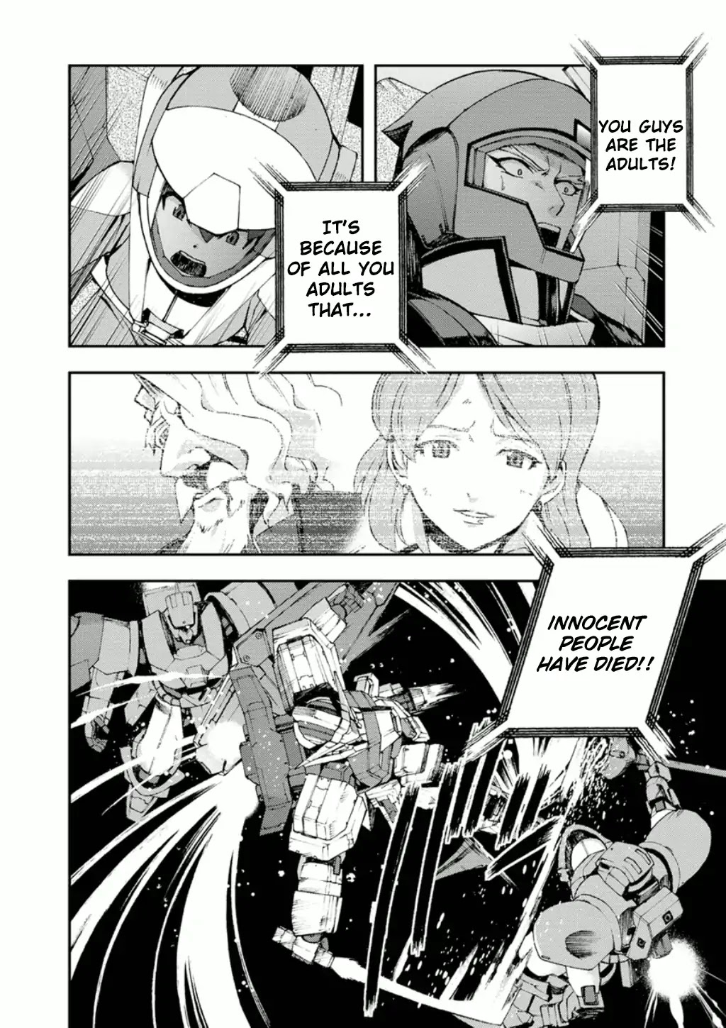 Mobile Suit Gundam AGE: First Evolution Chapter 6 page 39 - Chapter 6: The Light and Shadow of Fardain