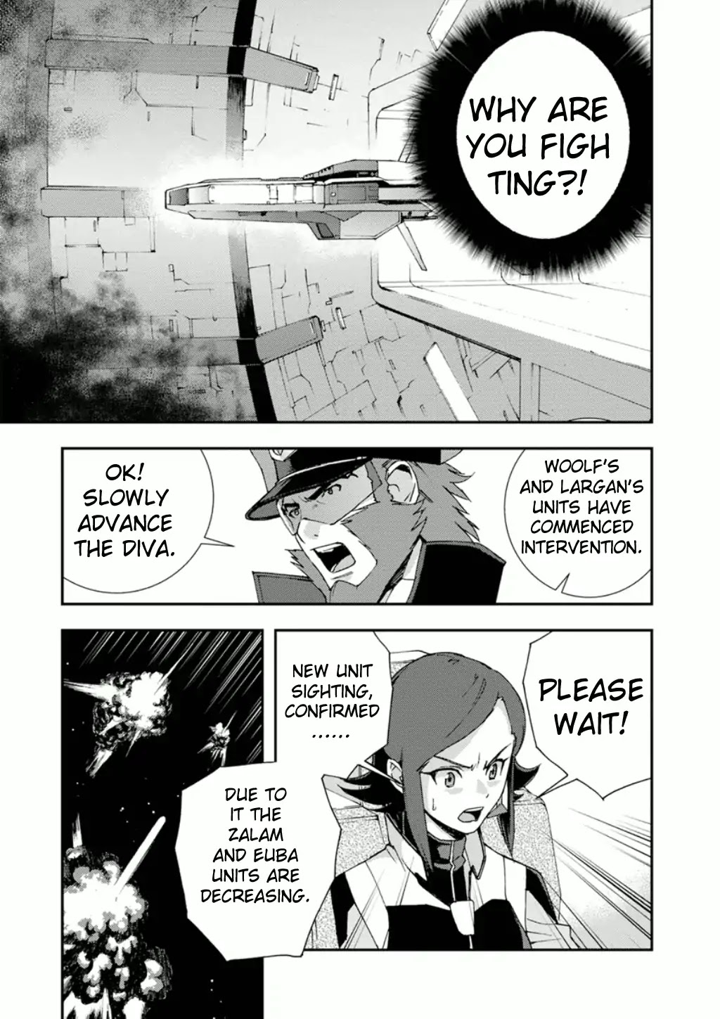 Mobile Suit Gundam AGE: First Evolution Chapter 6 page 44 - Chapter 6: The Light and Shadow of Fardain