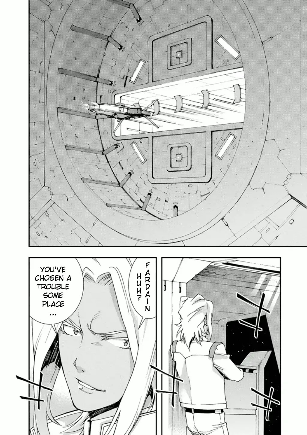 Mobile Suit Gundam AGE: First Evolution Chapter 6 page 6 - Chapter 6: The Light and Shadow of Fardain