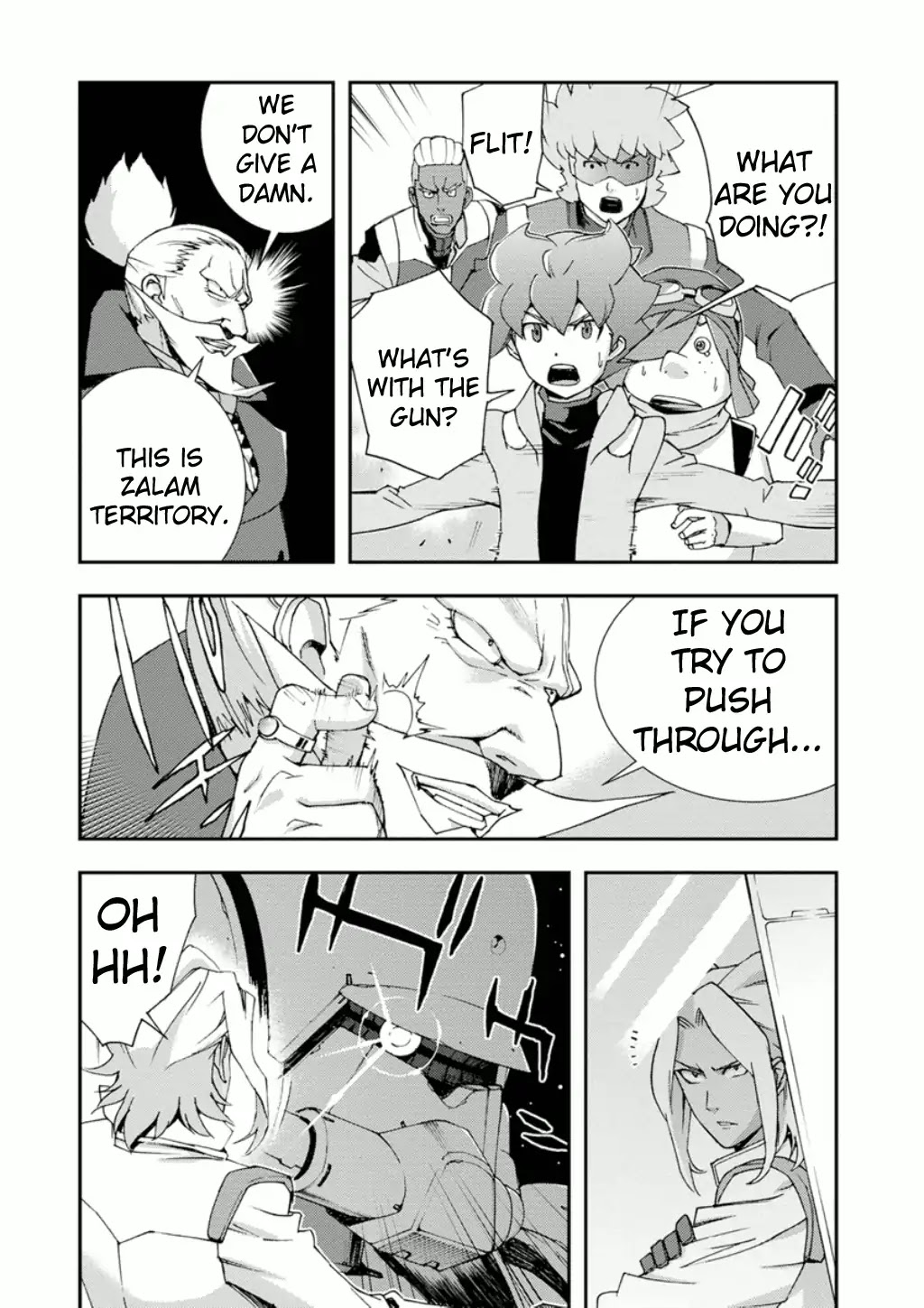 Mobile Suit Gundam AGE: First Evolution Chapter 6 page 9 - Chapter 6: The Light and Shadow of Fardain