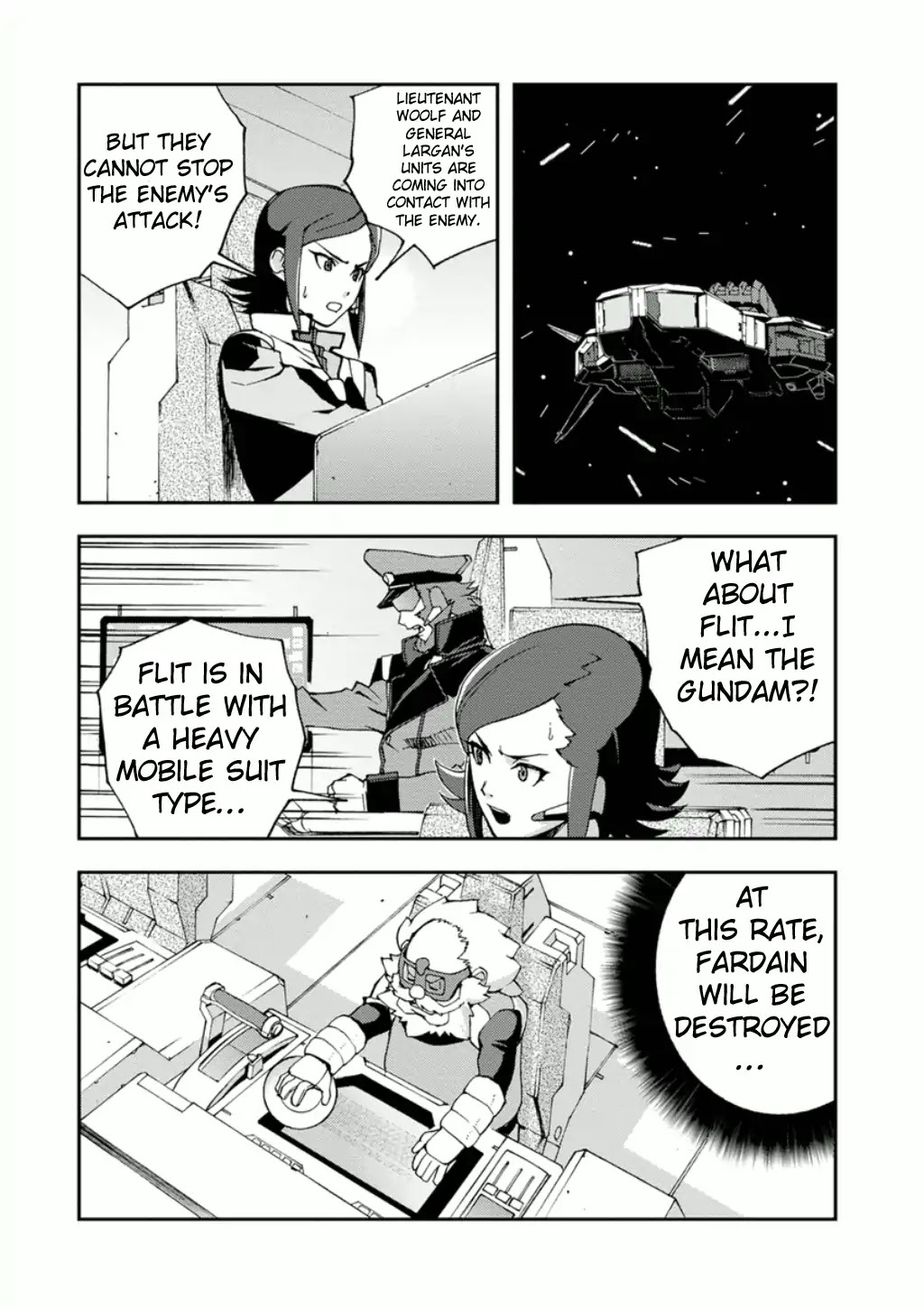 Mobile Suit Gundam AGE: First Evolution Chapter 7 page 12 - Chapter 7: Do or Die on The Common Front