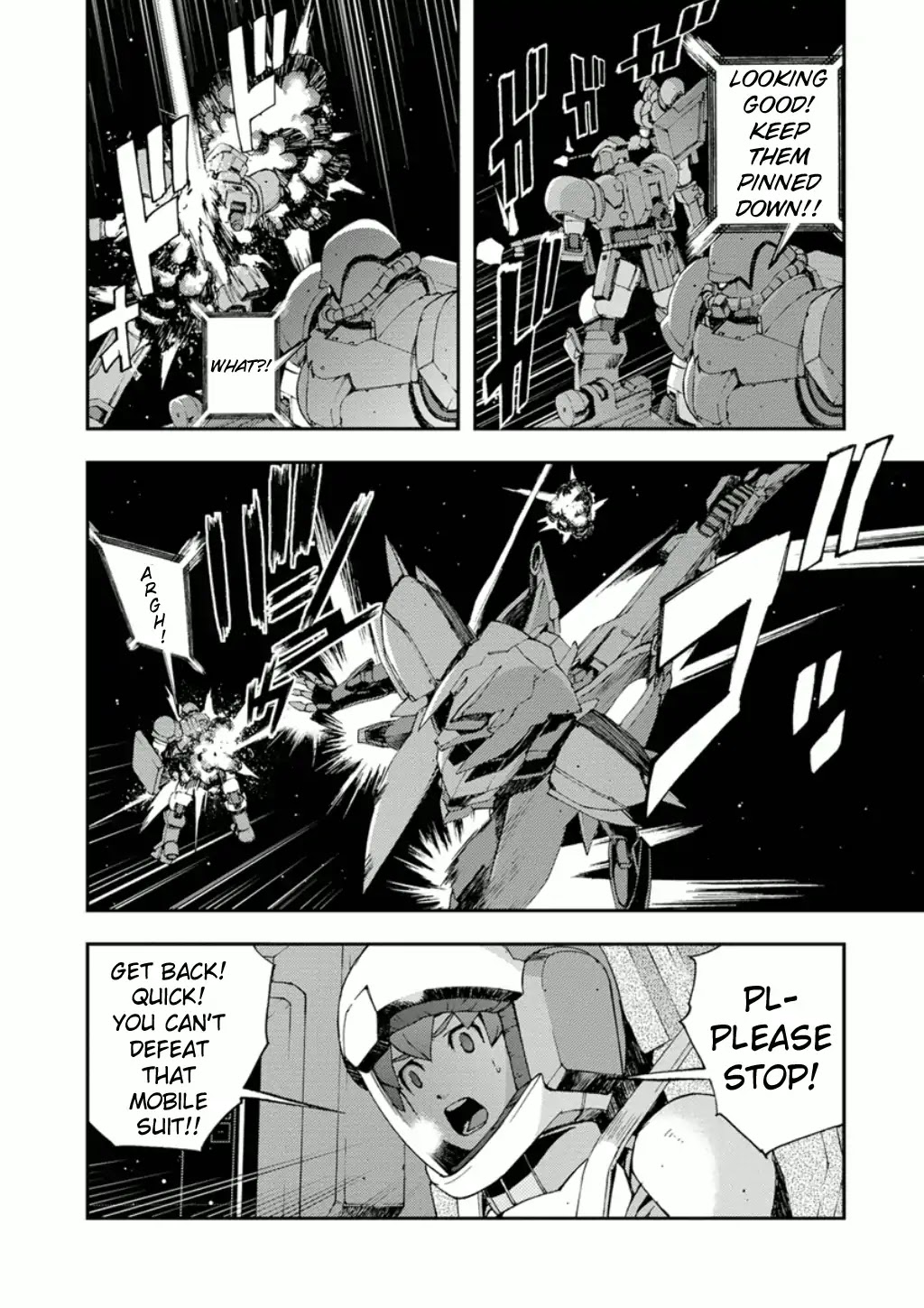 Mobile Suit Gundam AGE: First Evolution Chapter 7 page 25 - Chapter 7: Do or Die on The Common Front