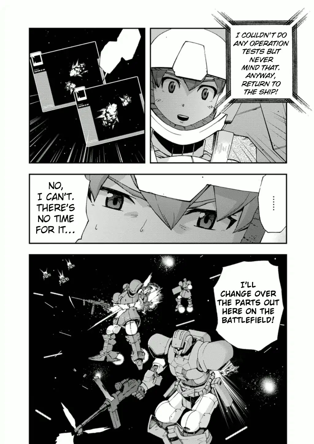 Mobile Suit Gundam AGE: First Evolution Chapter 7 page 27 - Chapter 7: Do or Die on The Common Front