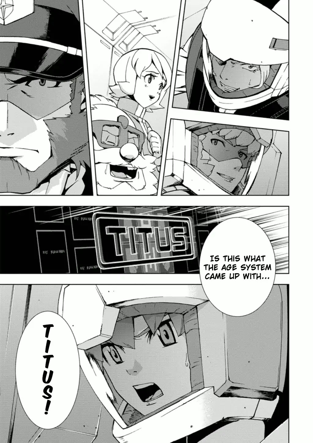 Mobile Suit Gundam AGE: First Evolution Chapter 7 page 37 - Chapter 7: Do or Die on The Common Front