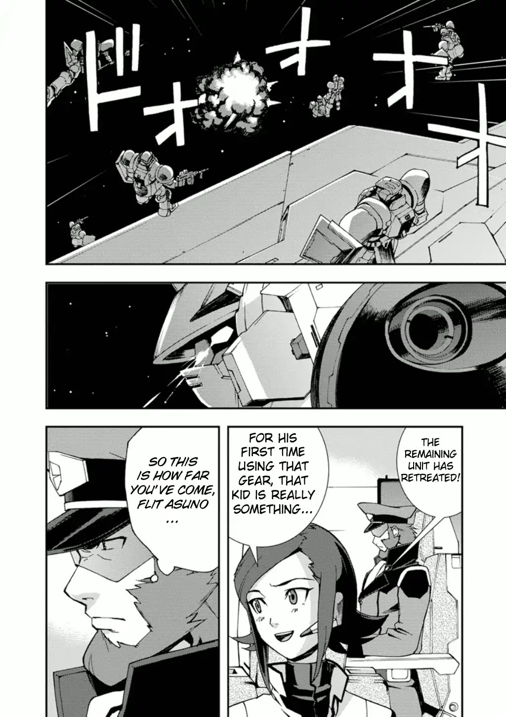 Mobile Suit Gundam AGE: First Evolution Chapter 7 page 41 - Chapter 7: Do or Die on The Common Front