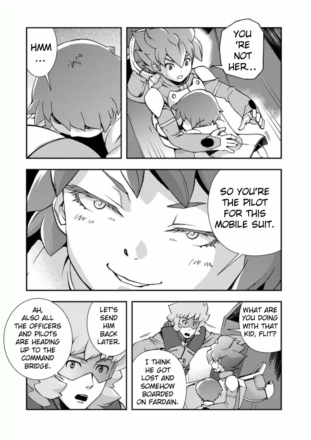 Mobile Suit Gundam AGE: First Evolution Chapter 7 page 44 - Chapter 7: Do or Die on The Common Front