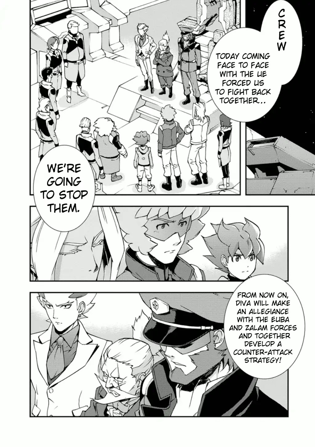 Mobile Suit Gundam AGE: First Evolution Chapter 7 page 45 - Chapter 7: Do or Die on The Common Front