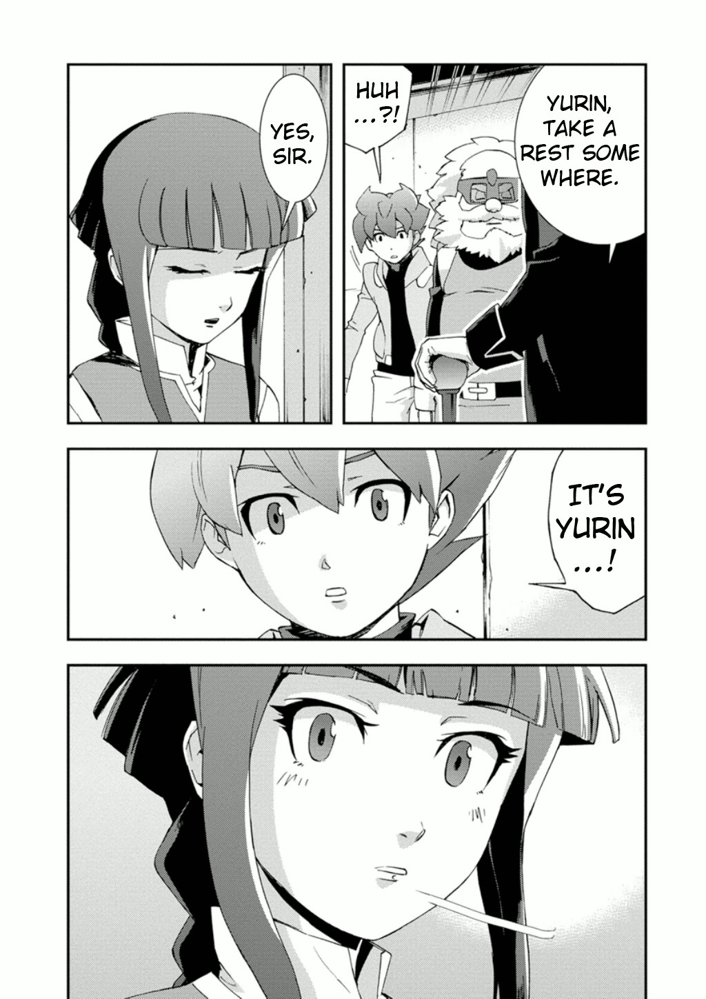 Mobile Suit Gundam AGE: First Evolution Chapter 8 page 13 - Chapter 8: Reunion at Madorna Workshop