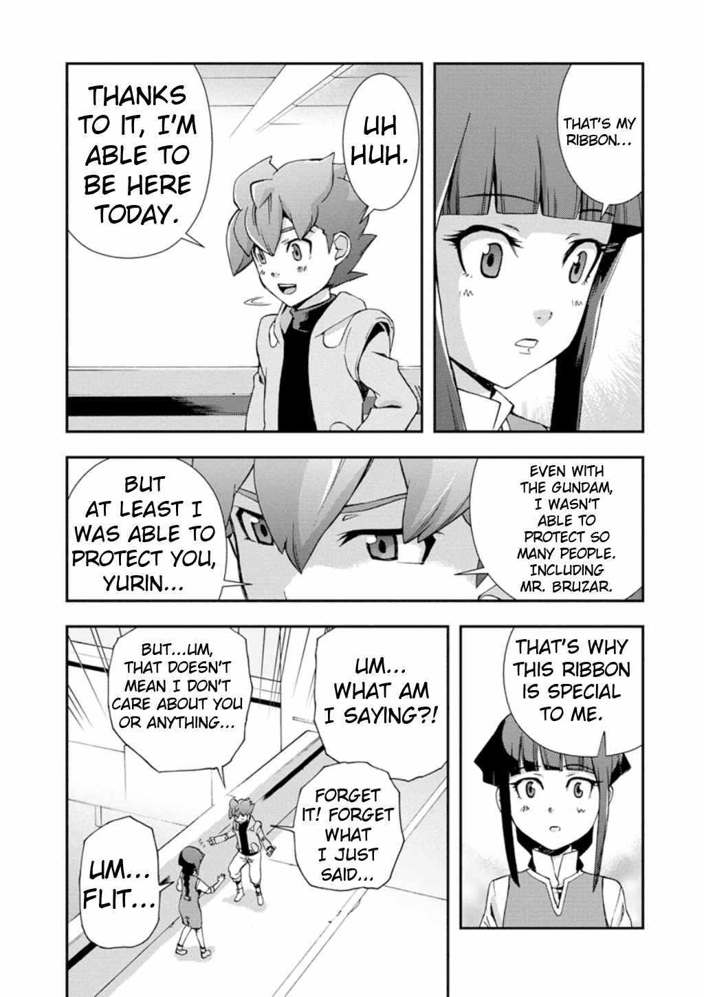 Mobile Suit Gundam AGE: First Evolution Chapter 8 page 15 - Chapter 8: Reunion at Madorna Workshop