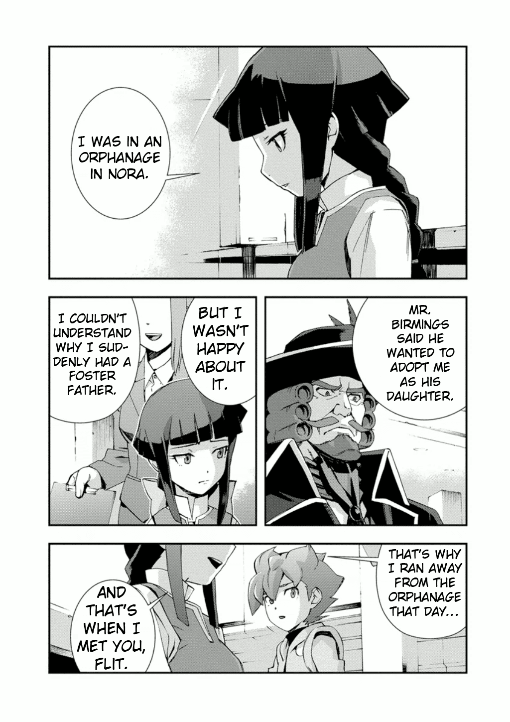 Mobile Suit Gundam AGE: First Evolution Chapter 8 page 17 - Chapter 8: Reunion at Madorna Workshop