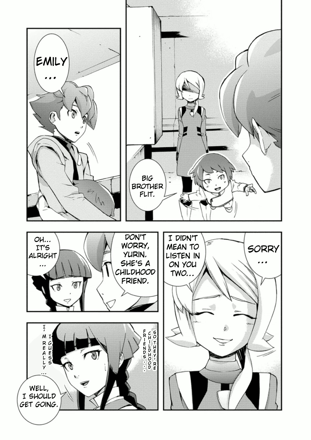 Mobile Suit Gundam AGE: First Evolution Chapter 8 page 20 - Chapter 8: Reunion at Madorna Workshop