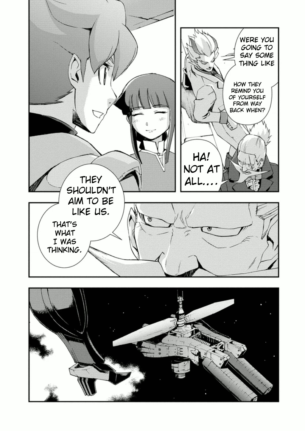 Mobile Suit Gundam AGE: First Evolution Chapter 8 page 25 - Chapter 8: Reunion at Madorna Workshop