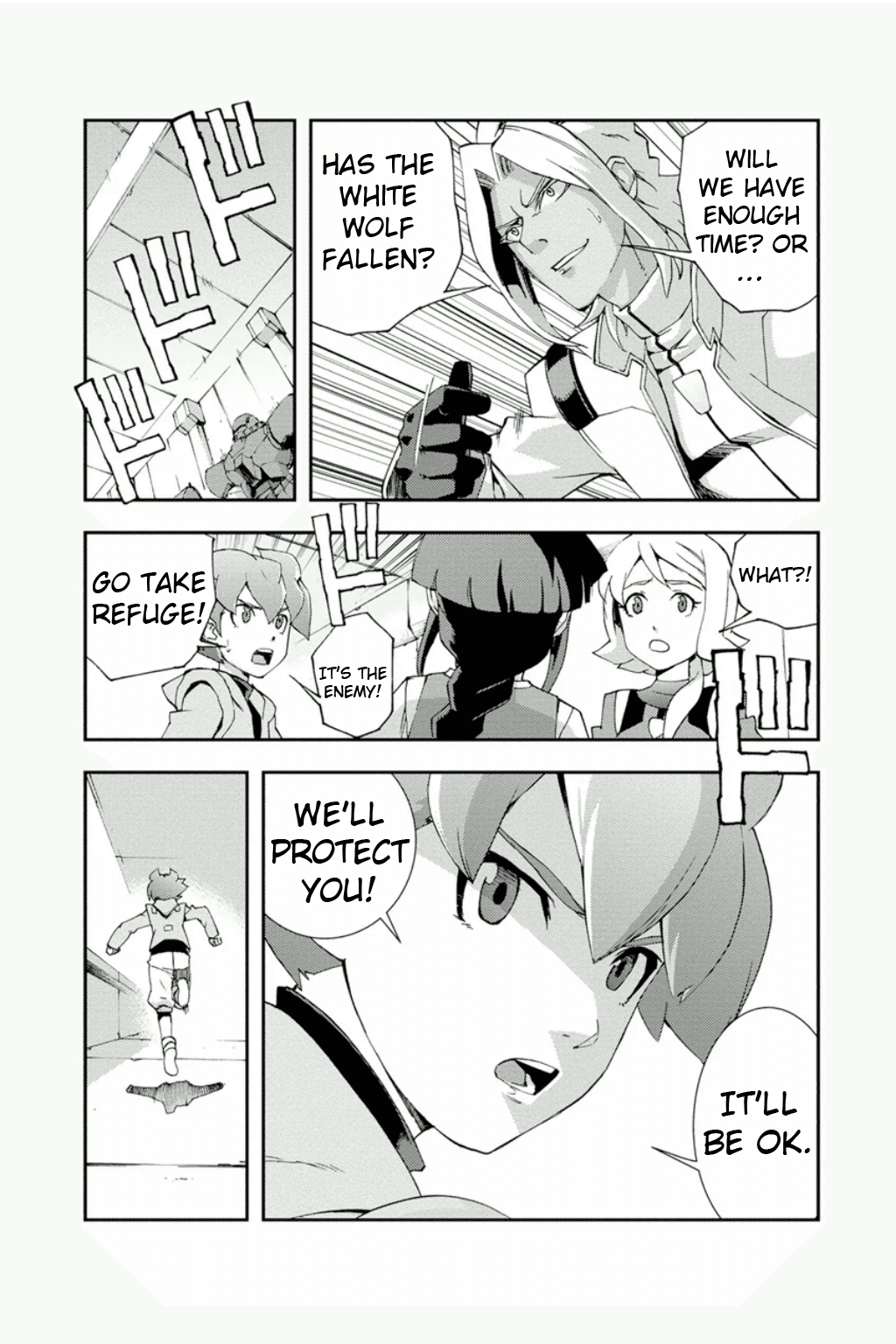 Mobile Suit Gundam AGE: First Evolution Chapter 8 page 29 - Chapter 8: Reunion at Madorna Workshop