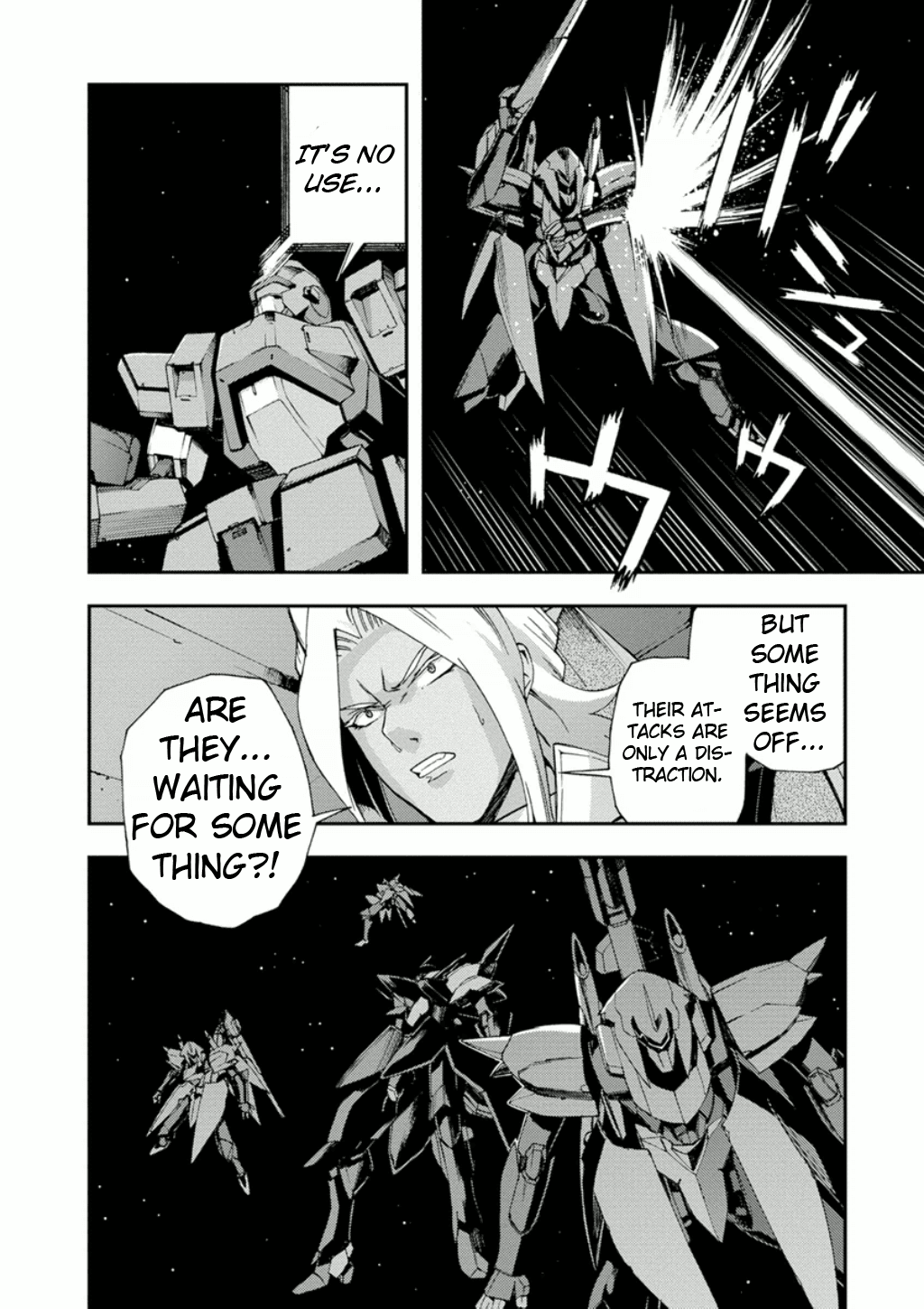 Mobile Suit Gundam AGE: First Evolution Chapter 8 page 33 - Chapter 8: Reunion at Madorna Workshop