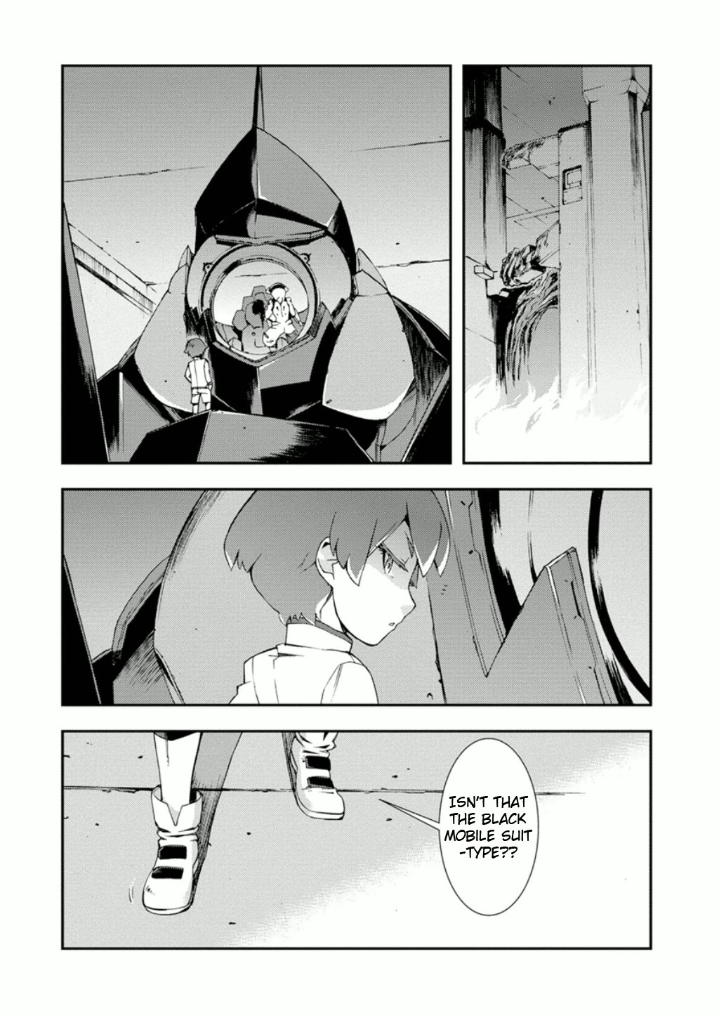 Mobile Suit Gundam AGE: First Evolution Chapter 8 page 40 - Chapter 8: Reunion at Madorna Workshop