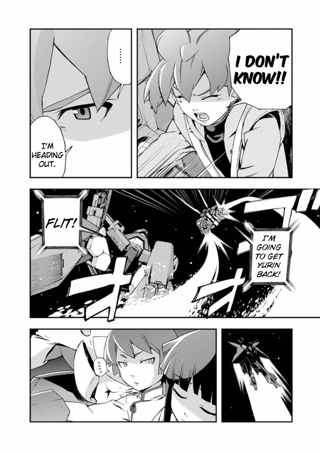 Mobile Suit Gundam AGE: First Evolution Chapter 8 page 47 - Chapter 8: Reunion at Madorna Workshop