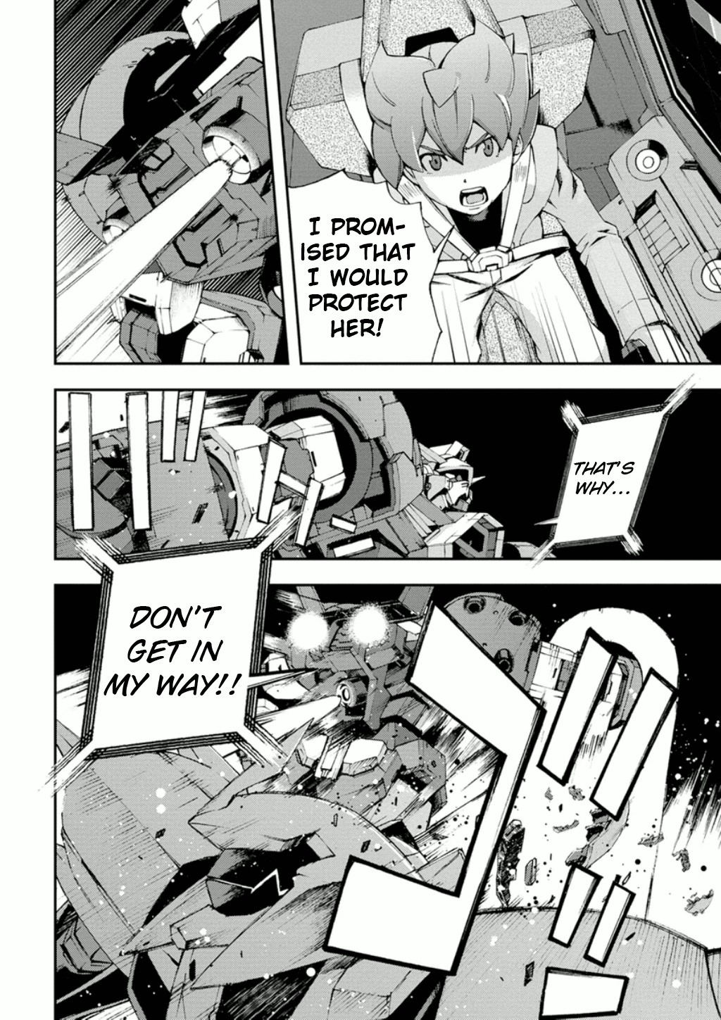 Mobile Suit Gundam AGE: First Evolution Chapter 8 page 49 - Chapter 8: Reunion at Madorna Workshop