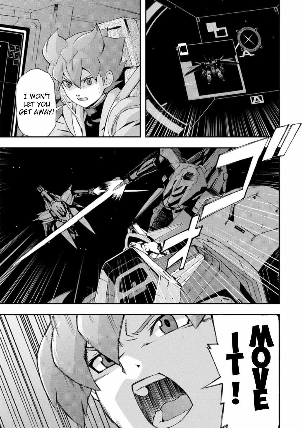 Mobile Suit Gundam AGE: First Evolution Chapter 8 page 50 - Chapter 8: Reunion at Madorna Workshop