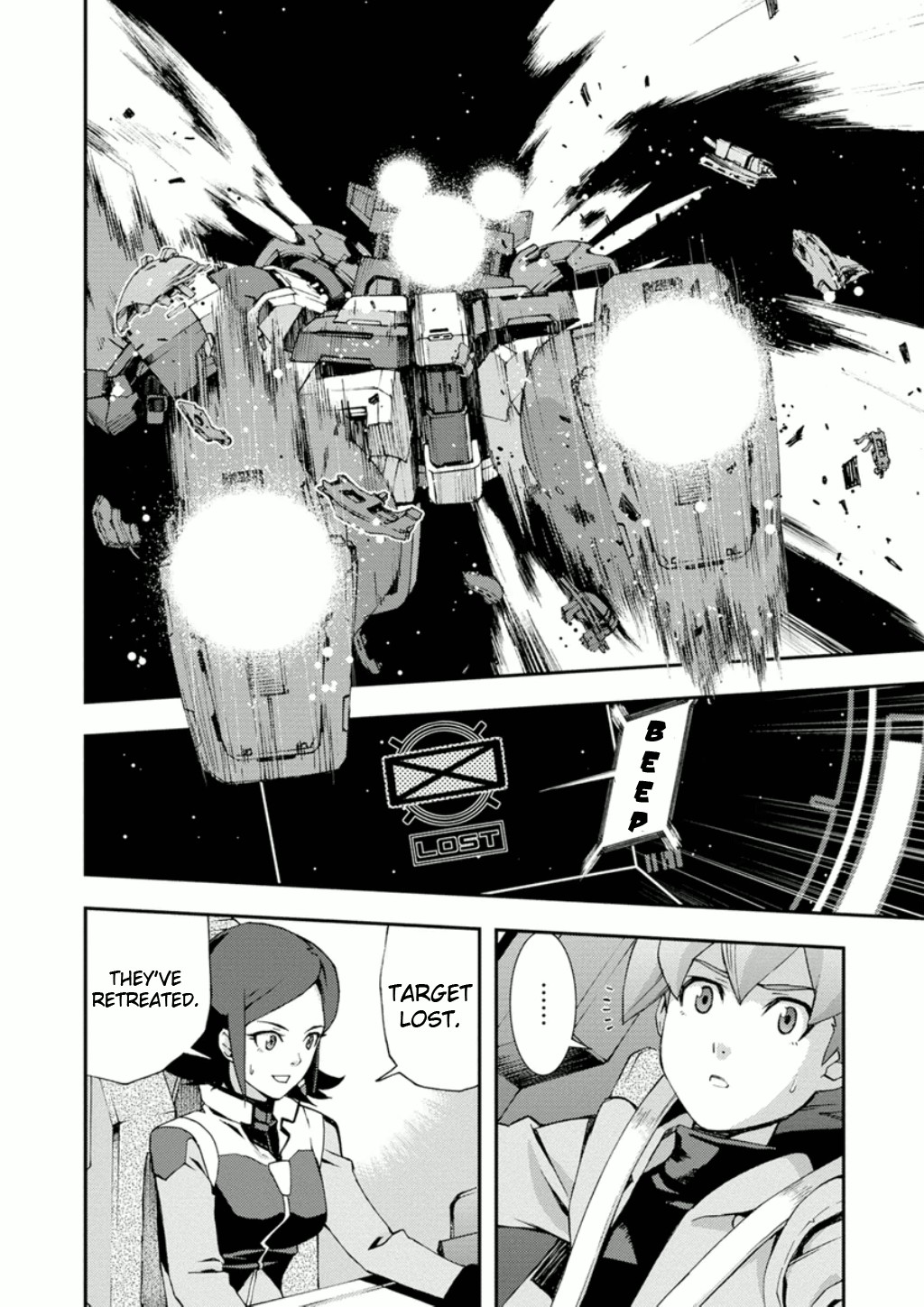 Mobile Suit Gundam AGE: First Evolution Chapter 8 page 52 - Chapter 8: Reunion at Madorna Workshop