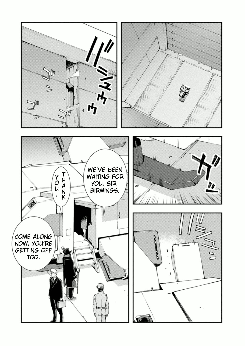 Mobile Suit Gundam AGE: First Evolution Chapter 8 page 8 - Chapter 8: Reunion at Madorna Workshop