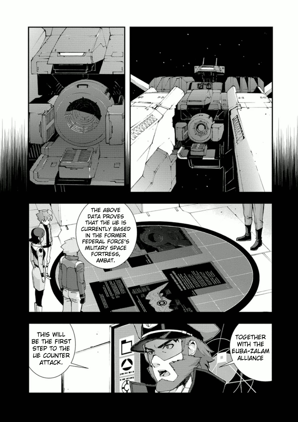 Mobile Suit Gundam AGE: First Evolution Chapter 9 page 10 - Chapter 9: Ambat the Space Fortress