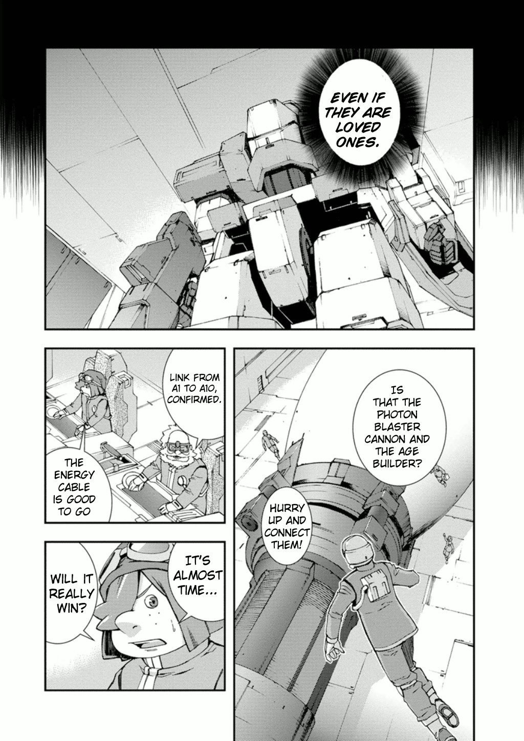 Mobile Suit Gundam AGE: First Evolution Chapter 9 page 12 - Chapter 9: Ambat the Space Fortress