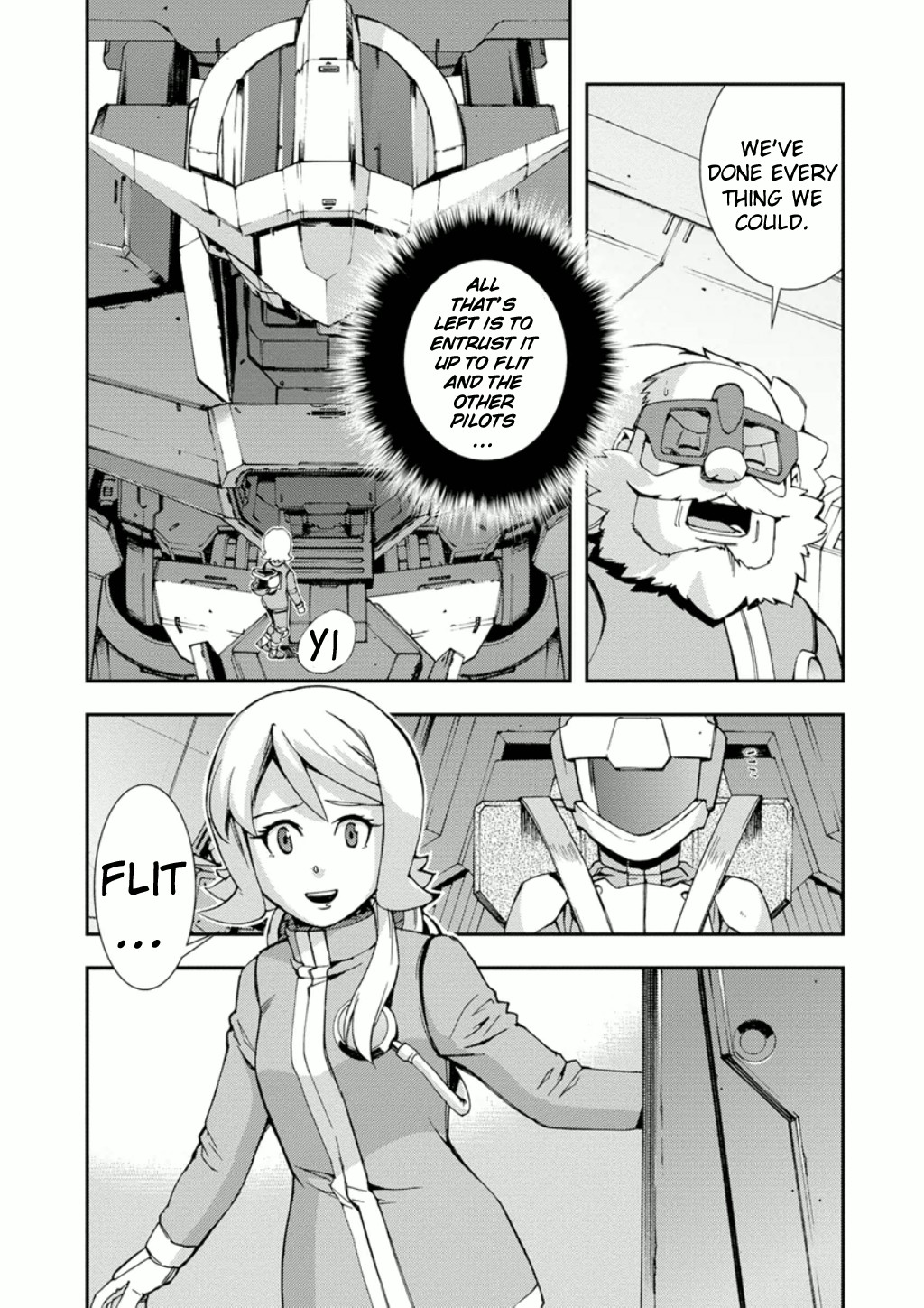 Mobile Suit Gundam AGE: First Evolution Chapter 9 page 13 - Chapter 9: Ambat the Space Fortress