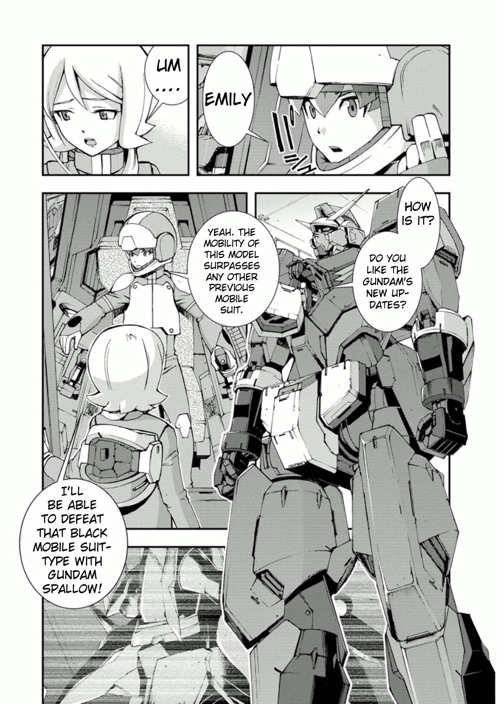 Mobile Suit Gundam AGE: First Evolution Chapter 9 page 14 - Chapter 9: Ambat the Space Fortress