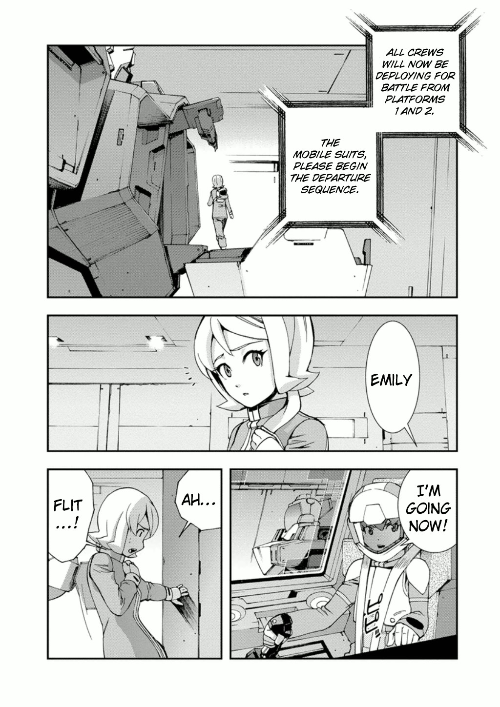 Mobile Suit Gundam AGE: First Evolution Chapter 9 page 15 - Chapter 9: Ambat the Space Fortress