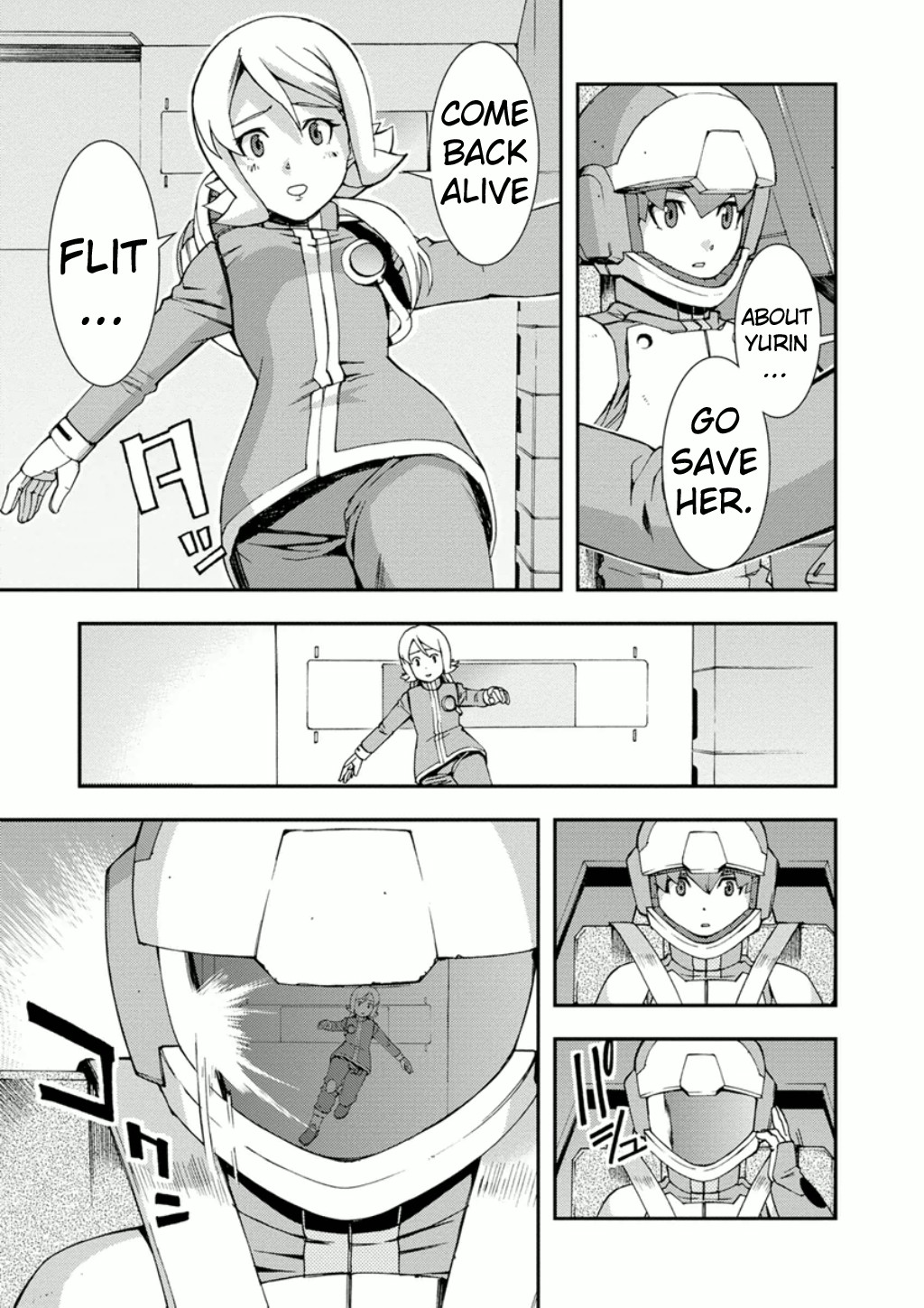Mobile Suit Gundam AGE: First Evolution Chapter 9 page 16 - Chapter 9: Ambat the Space Fortress