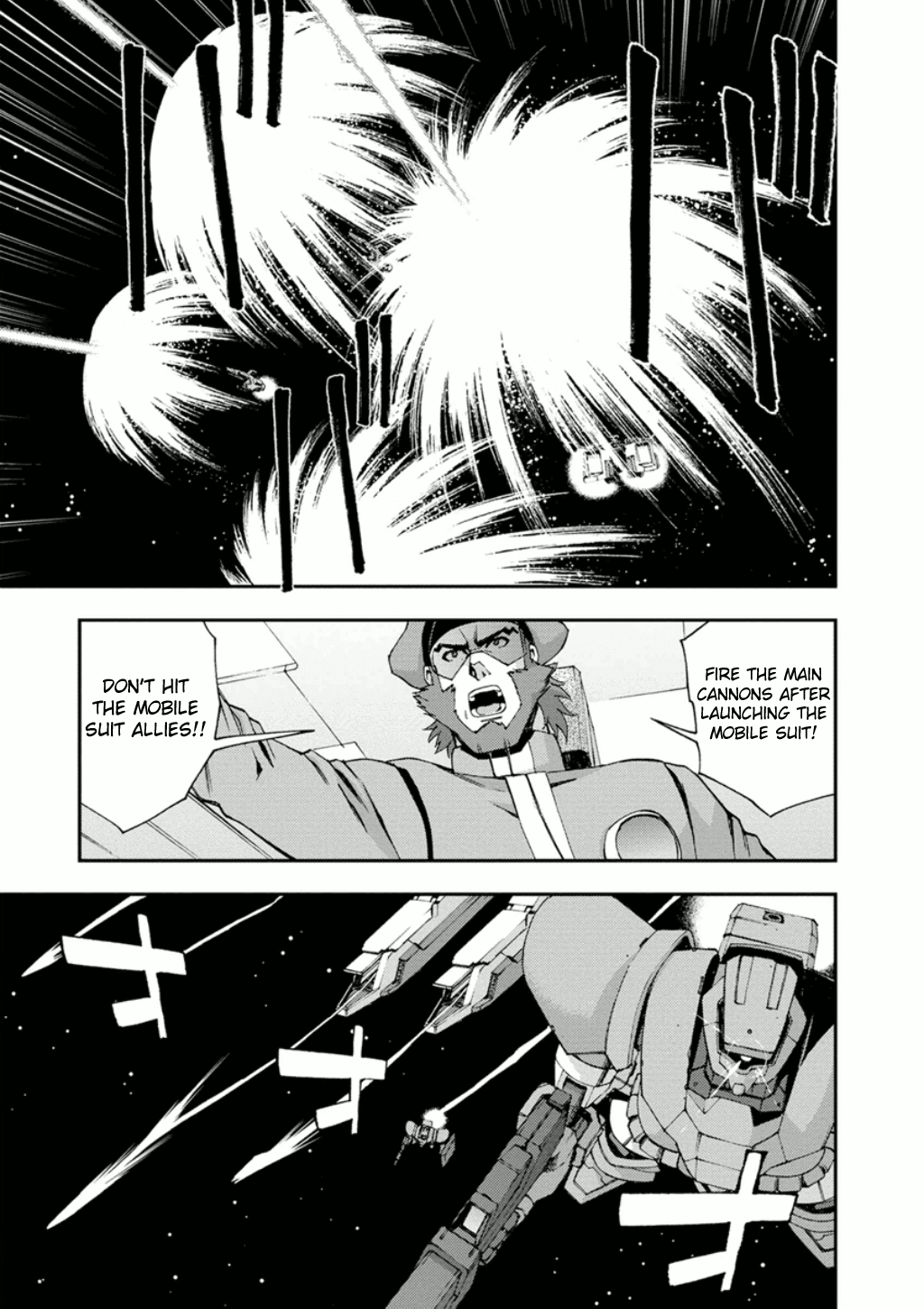 Mobile Suit Gundam AGE: First Evolution Chapter 9 page 21 - Chapter 9: Ambat the Space Fortress