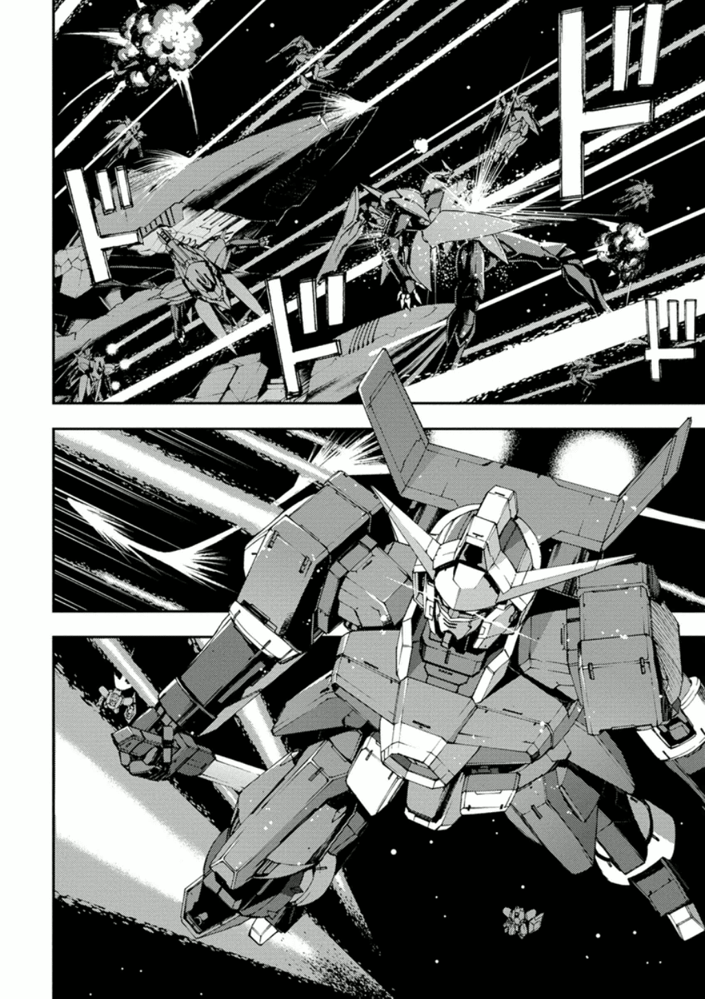 Mobile Suit Gundam AGE: First Evolution Chapter 9 page 22 - Chapter 9: Ambat the Space Fortress
